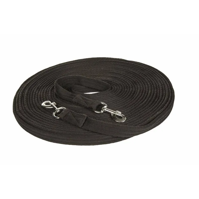 HKM Soft Long Reins in Black